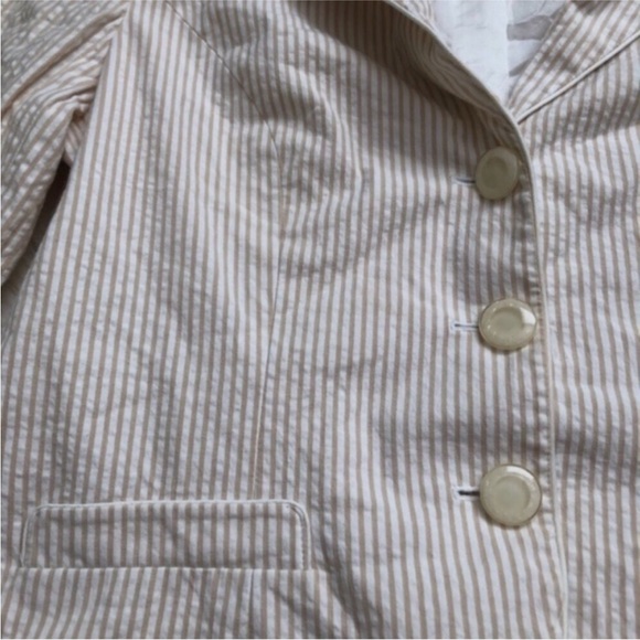 INC International Concepts Striped Blazer - Picture 4 of 4